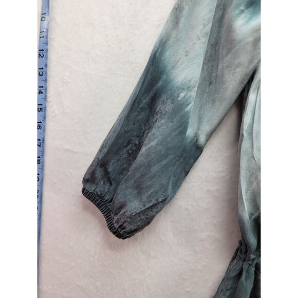 Gypsy 05 Hollywood 100% Silk Tie Dye Hi/Lo Hem Dress, Sz M NWOT - Picture 10 of 14